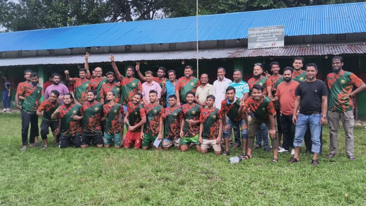 কাপ্তাইয়ে শহীদ জিয়া স্মৃতি অলিম্পিক মিনিবার ফুটবল টুর্নামেন্টের ফাইনালে সোনালী অতীত