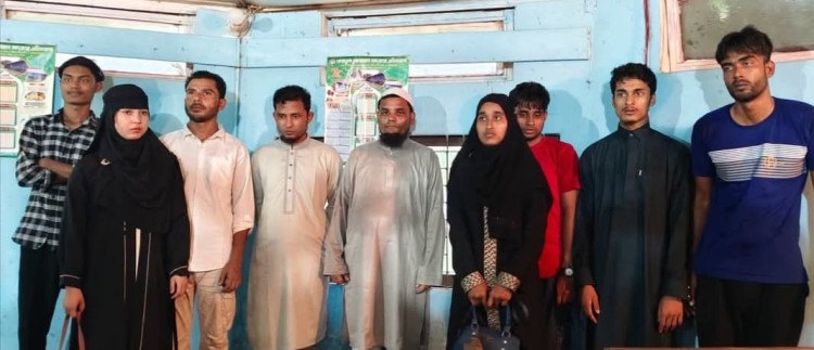 লংগদুতে রোহিঙ্গা সন্দেহে ২ নারীসহ ৯ জন আটক