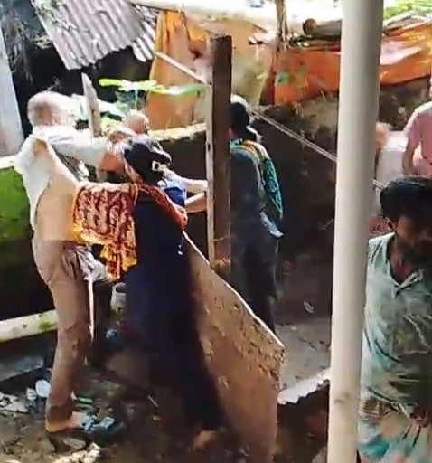 রাঙামাটিতে ৫০ বছরের পুরোনো ড্রেন বন্ধের অভিযোগ, দুর্ভোগে তিন পরিবার