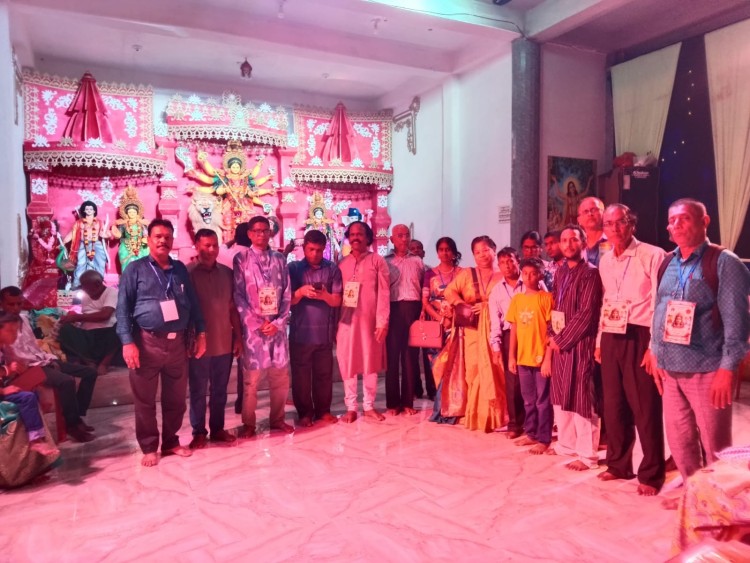 শারদীয় দুর্গাপূজা উপলক্ষে রাঙামাটির বিভিন্ন উপজেলার মন্দির পরিদর্শনে ঐক্য পরিষদের মনিটরিং সেল